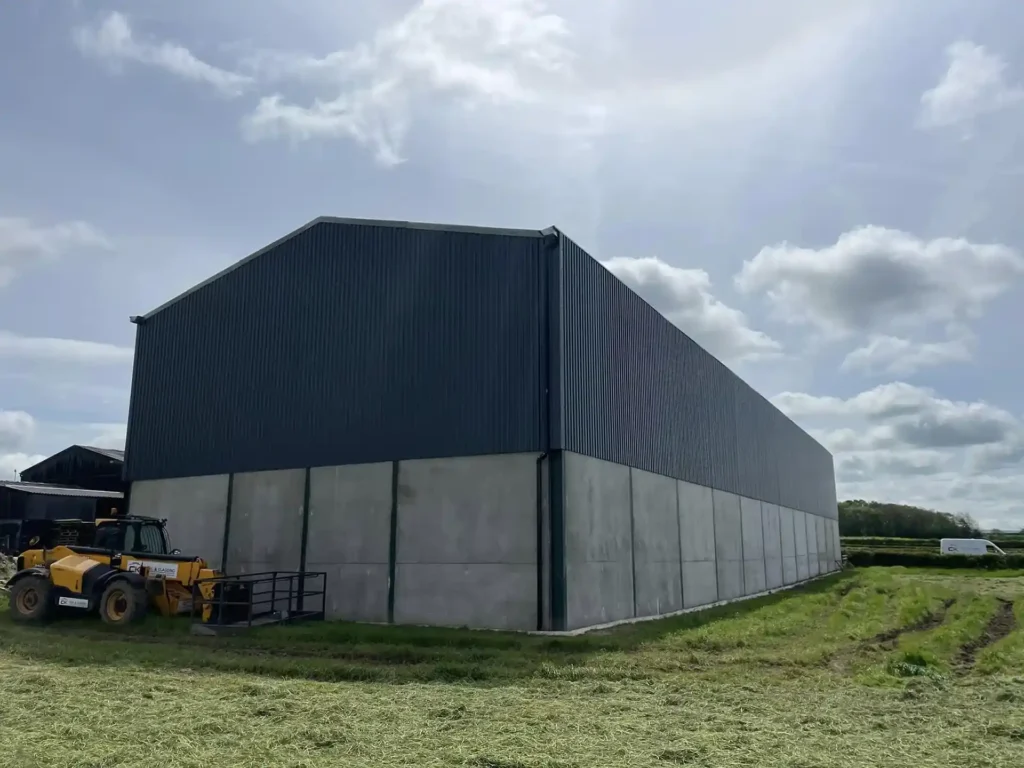 Silage Pit Complete For Blamires at Park House